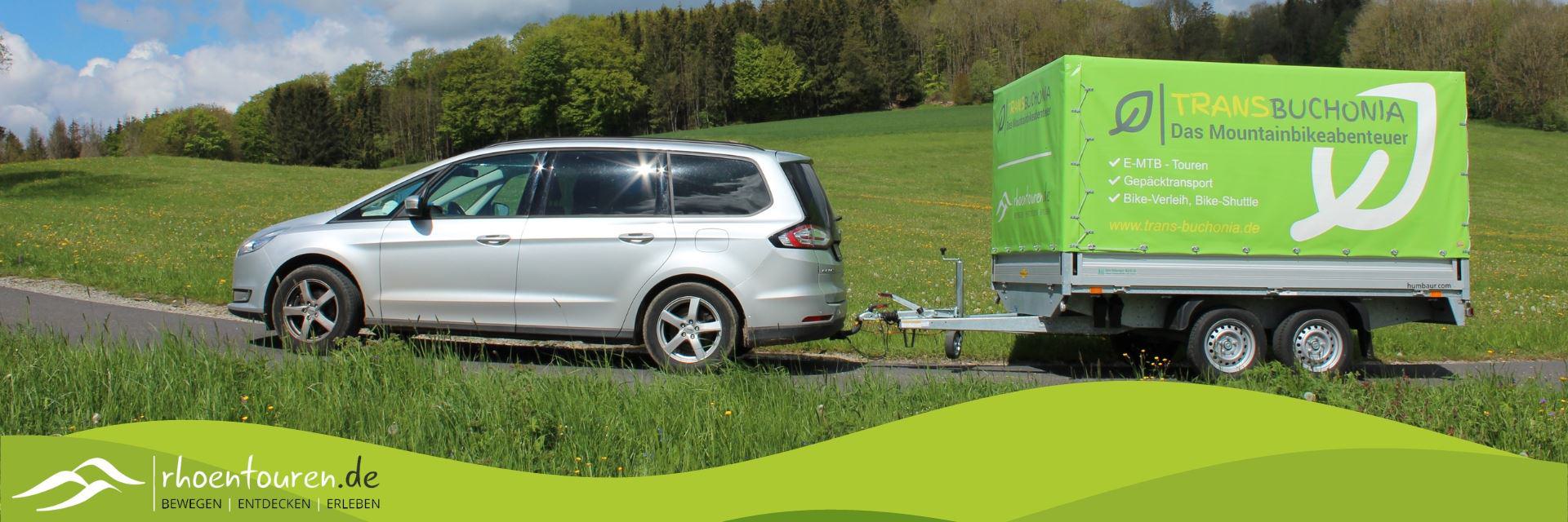 Fahrradtransport / Bike-Transport in der Rhön