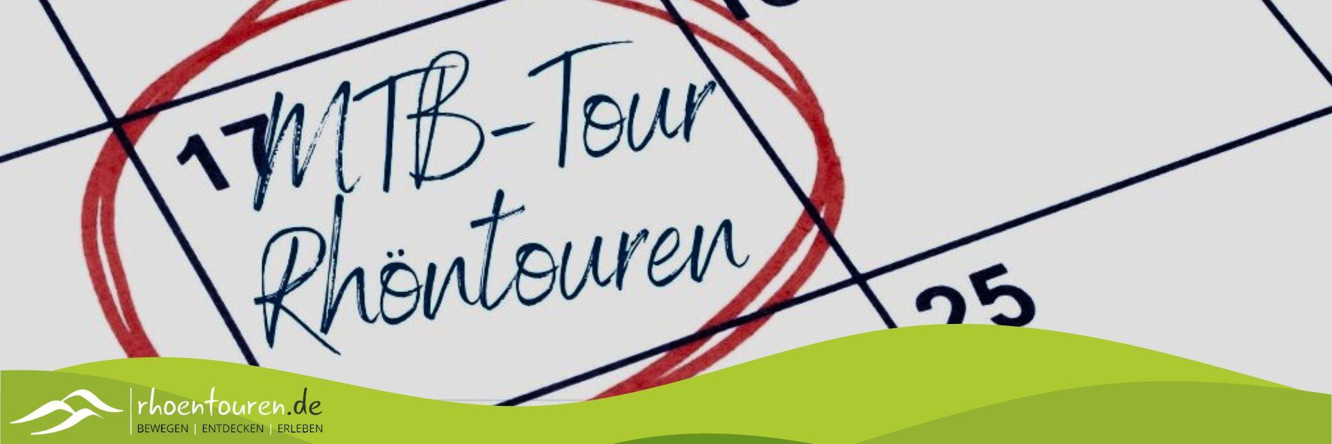 Tourenkalender Terminkalender MTB-Touren Rhön